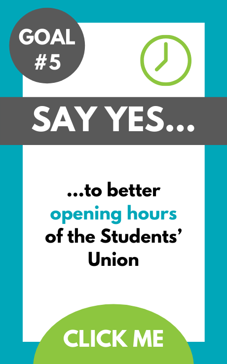 Say yes to better SU opening hours